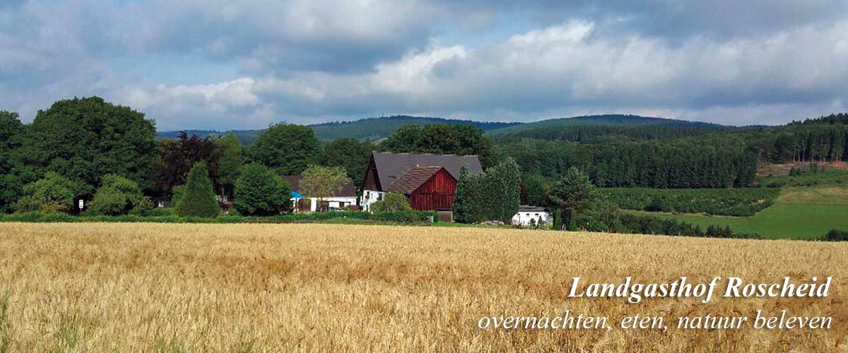 Landgasthof Roscheid - overnachten, eten, natuur beleven